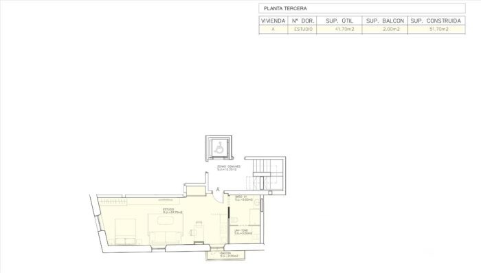 VENTA PISO CORUÑA OBRA NUEVA - 15